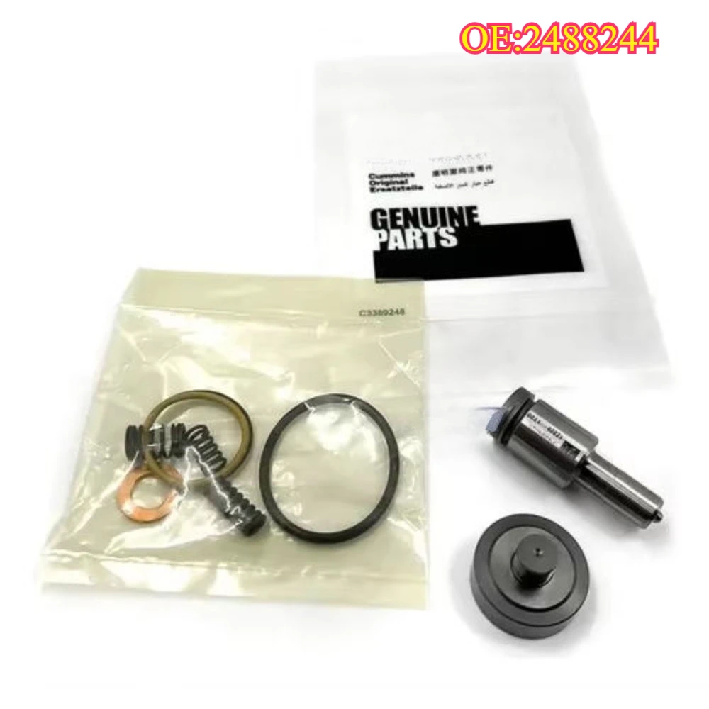 High quality New For 1 sets 2488244 Repair Kit With Nozzle P4384025 4384025 / Valve Seat 4984803 For Diesel XPI ISG engine