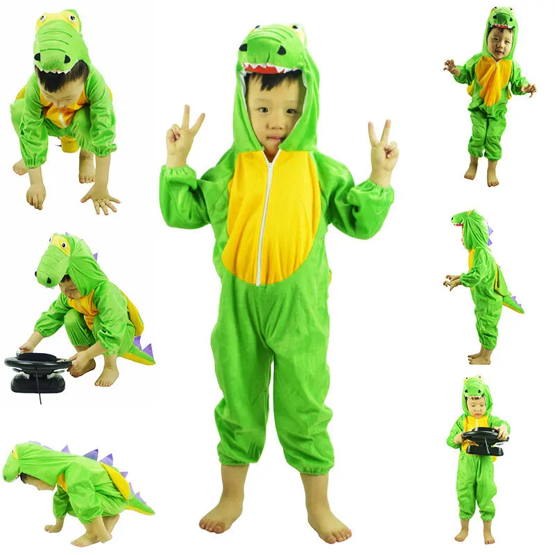 Halloween Children\'s Stage Costume Plush Costume Cosplay Dinosaur