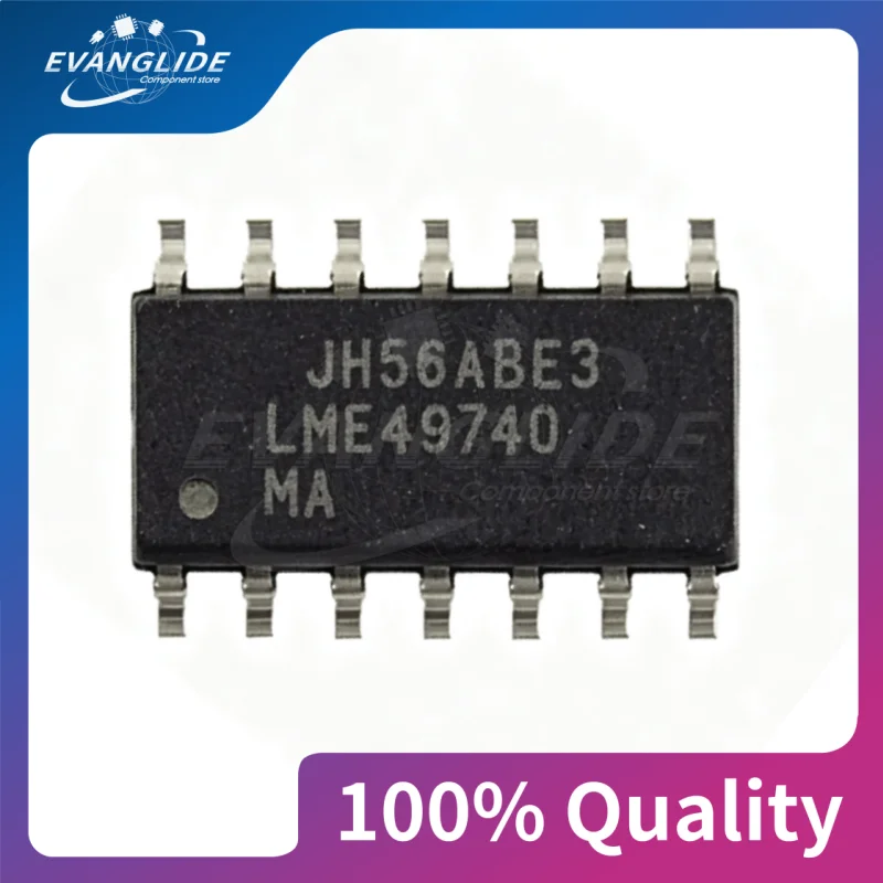 1 PCS/LOT BRAND NEW LME49740MAX LME49740MA High-Fidelity Audio Quad Amplifier