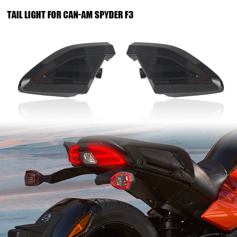 For Can-Am Spyder F3 Led Brake Lights With Signature Brake Eyes