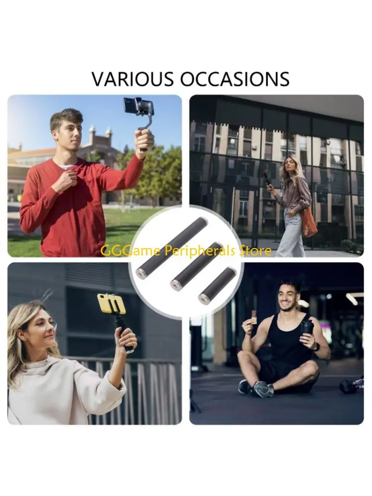 

U55B 1/4 дюйма адаптер с резьбой металлический удлинитель адаптер для крепления на штатив 3 длины аксессуар для фотосъемки