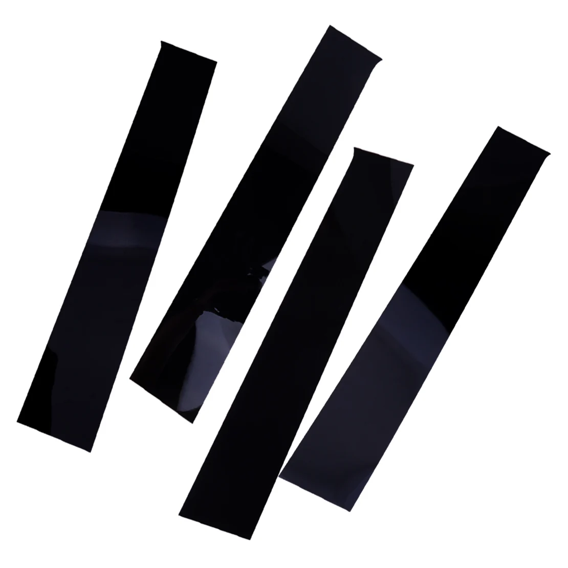 

4 шт., глянцевая черная накладка на стойку автомобиля B, подходит для Dodge Ram 2009 2010 2011 2012 2013 2014 2015 2016 2017 2018