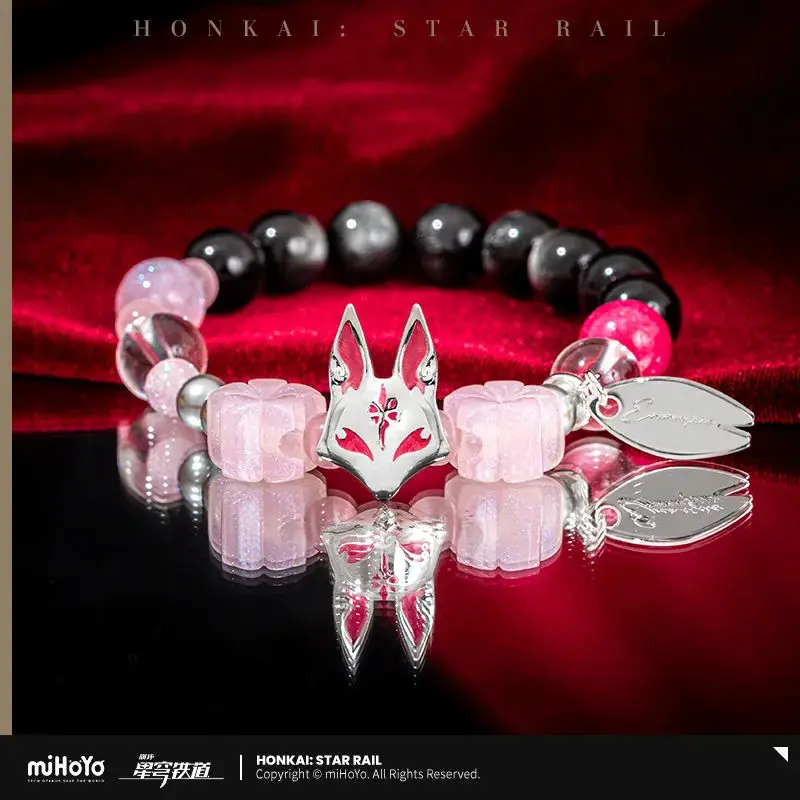 [Genuine] miHoYo Game Honkai Star Rail La Mancha Ring Evanescia Bracelet Sparxie Sunday Necklace Anime Prop Cosplay Xmas Gifts 3