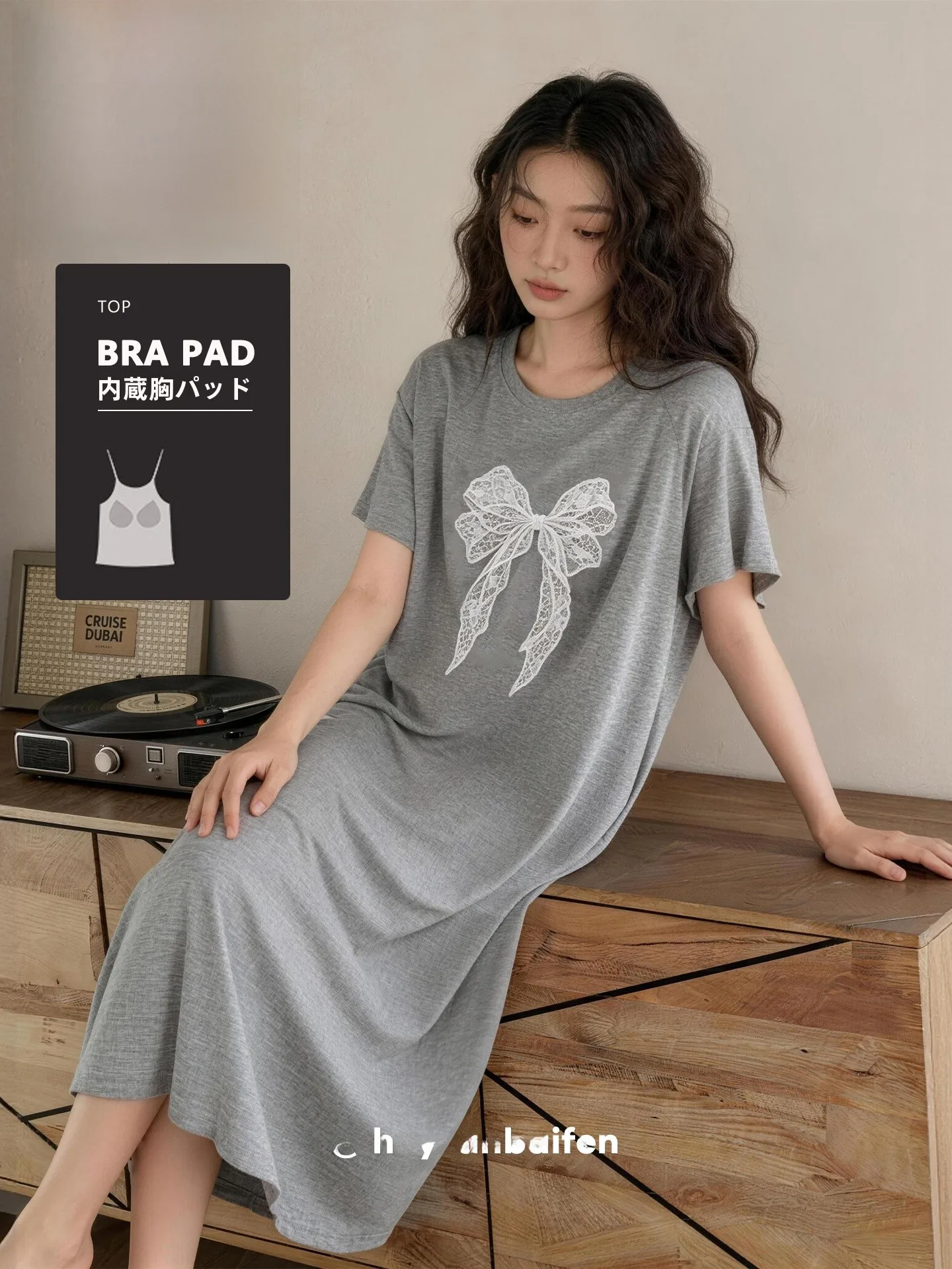 ropa-de-dormir-modal-cool-sensation-vestido-de-verano-de-manga-corta-para-mujer-ropa-para-el-hogar-modelo-fino-con-almohadilla-para-el-pecho-sensacion-comoda