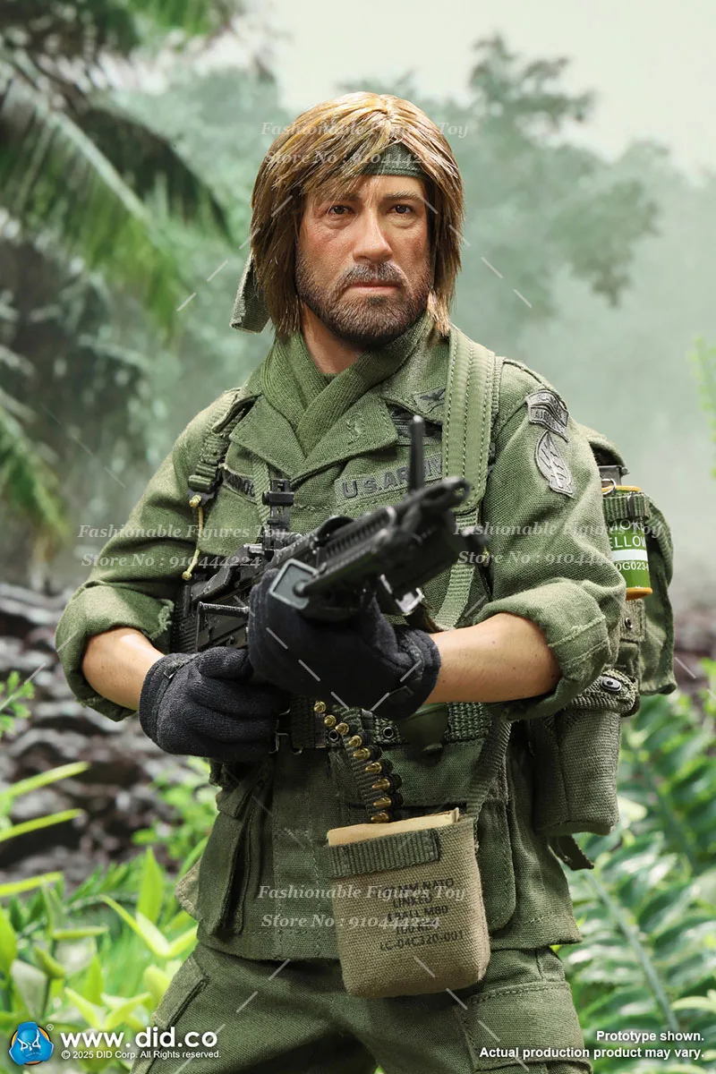 DID V80184 1/6 Men Soldier Vietnam War U.S. Army Colonel James Full Set 12Inch Action Figure Model Toys Collection Toys view 5