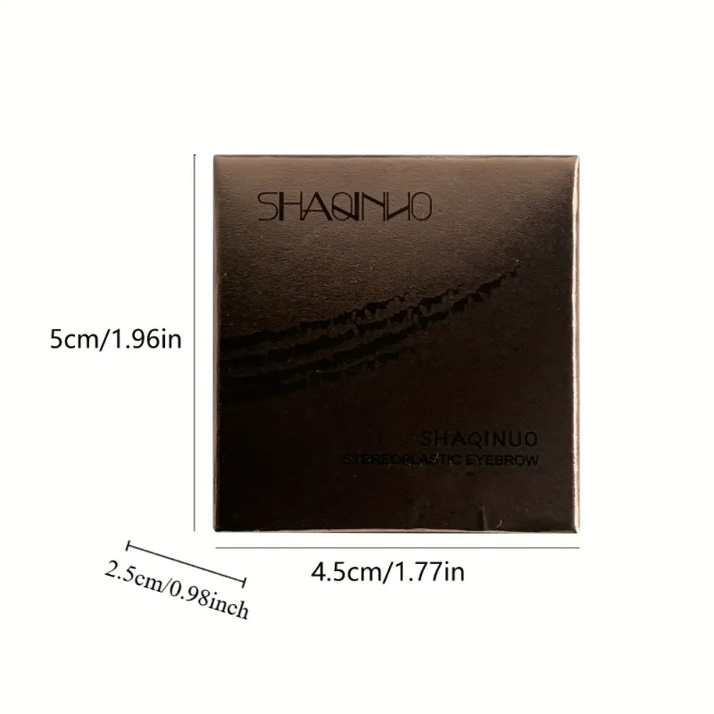 4 unids/set Gel textura crema para dar forma a las cejas impermeable con cepillo Gel para cejas claro refrescante suave pelusa 3D cera para dar forma a las cejas