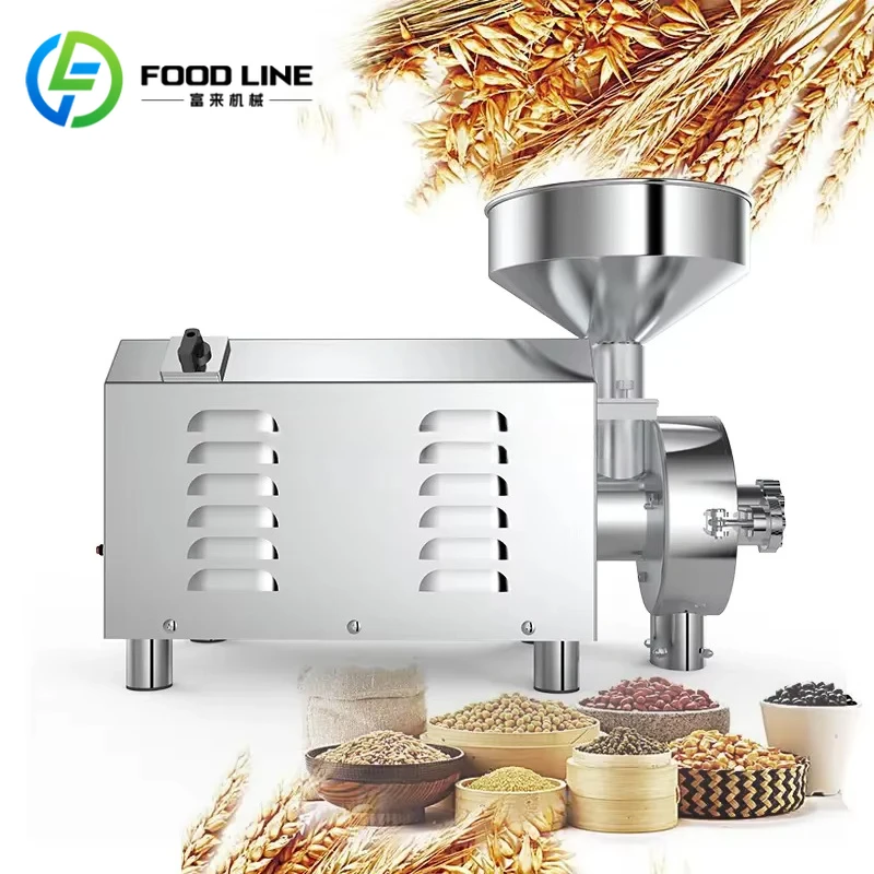 

Commercial Stainless Steel Ultra-Fine Pulverizer Multi-Grain Grinding Machine for Powder Production Cell Breaking Flour Mill