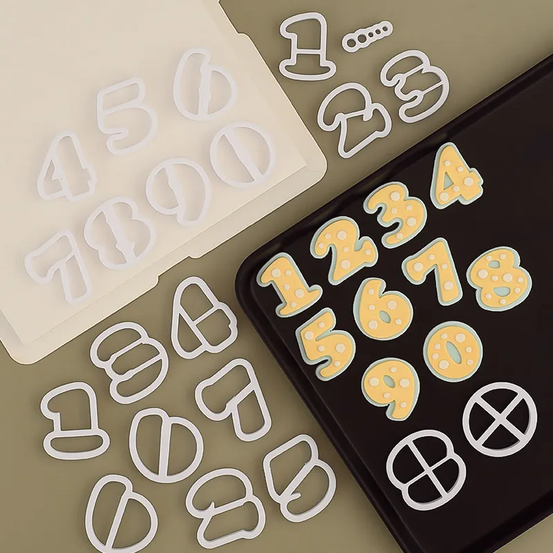 

Alphabet Letter & Number Cutters Set A-Z 0-9 Polymer Clay Cutters Soft Clay Molds DIY Personalized Name Pendant Jewelry Tools