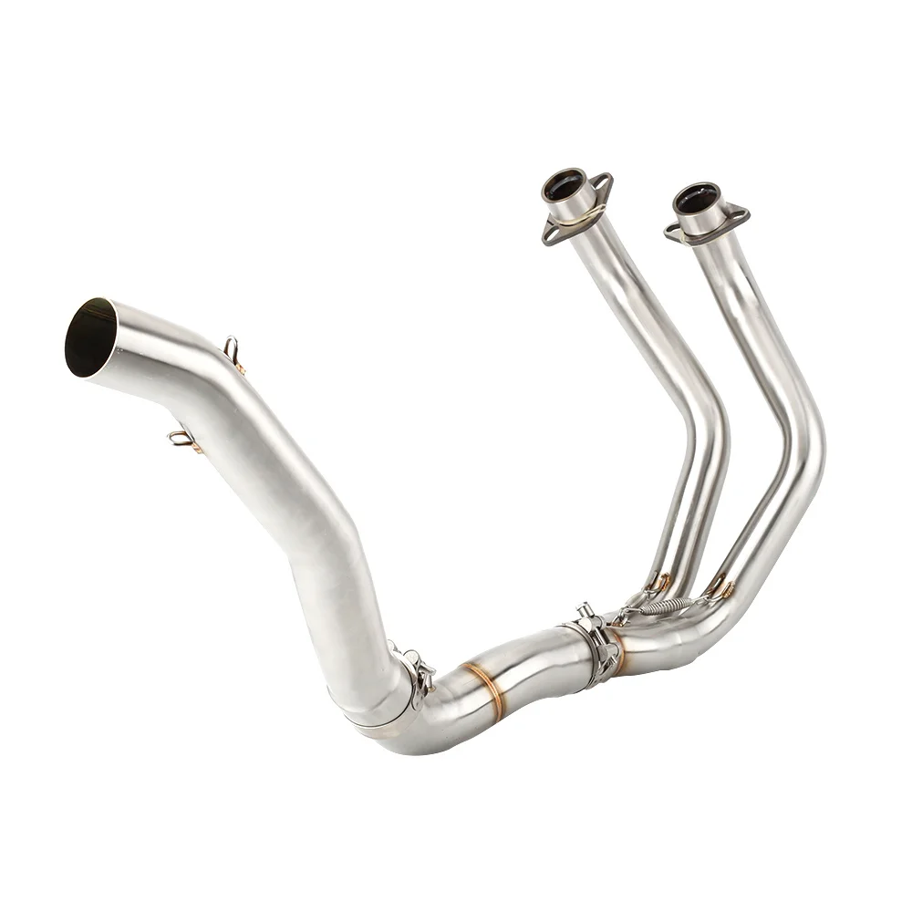 

For Yamaha R7 2021 2022 2023 YZF R7 YZF-R7 Escape Slip-on Motorcycle Exhaust Muffler Header High Level Link Pipe 51mm