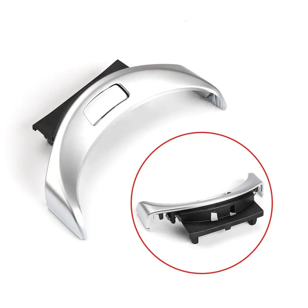 A2056803407 Console Armrest Cover Switch Silver 120mm Central Glove Box Button For Mercedes Benz C 2015-2020