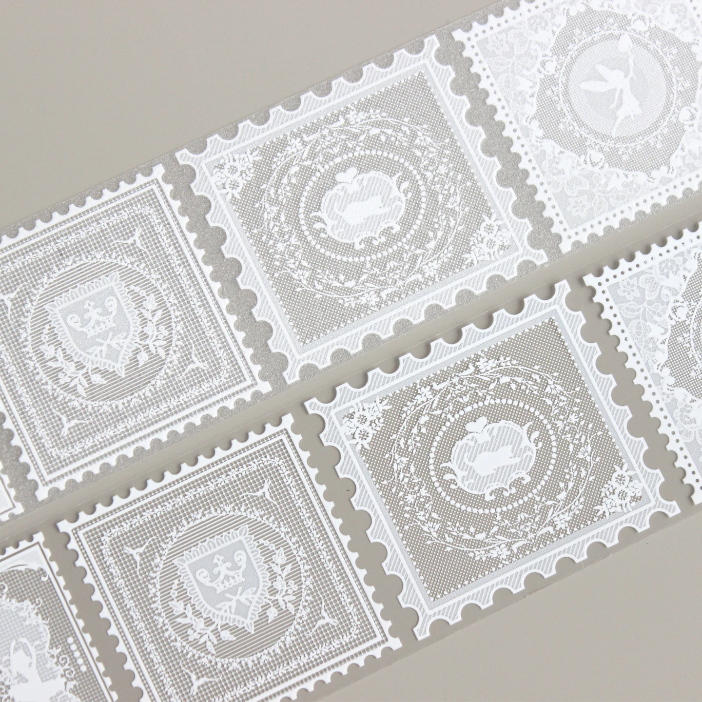 Moodtape. Commemorative Post Statue Original Stamp Background Handbook Tape Goo Card Sticker Character Pet and Paper Stationery