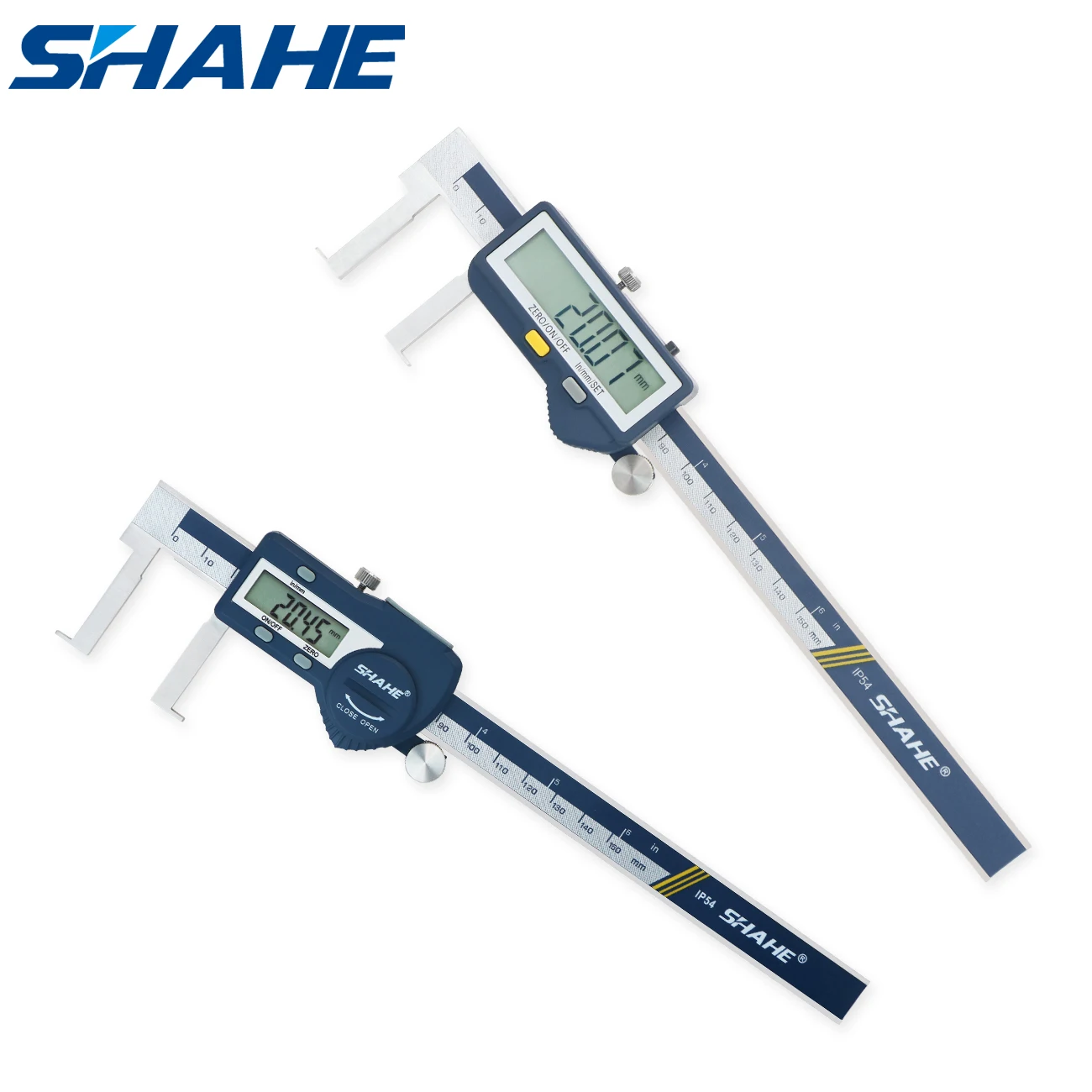 

SHAHE 22-150/25-200/30-300mm Inside Vernier Caliper Micrometer Inside Groove Digital Caliper Inside Dial Caliper Gauges