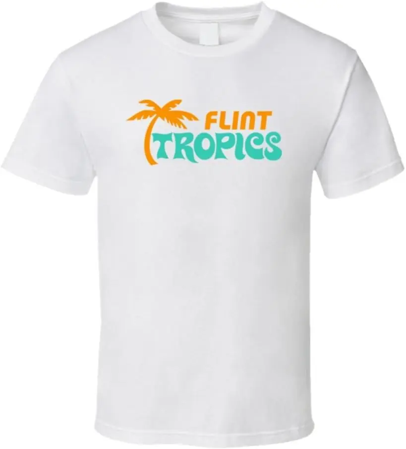 Flint Tropics Semi Pro Funny Movie Basketball Tees Y2K tops Unisex Summer Short Sleeve