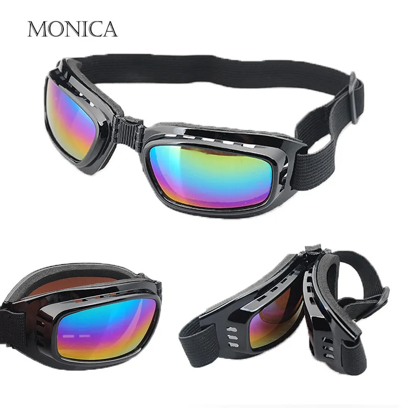 3 Color Multifunctional Motorcycle Glasses Anti Glare Motocross Sunglasses Sports Ski Goggles Windproof Dustproof UV Protection