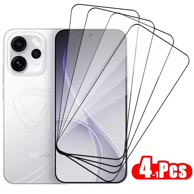 

Полное стекло для OPPO Reno 15, закаленное стекло, защитная пленка для экрана OPPO Reno 15 Pro, HD защитная пленка для телефона OPPO Reno 15
