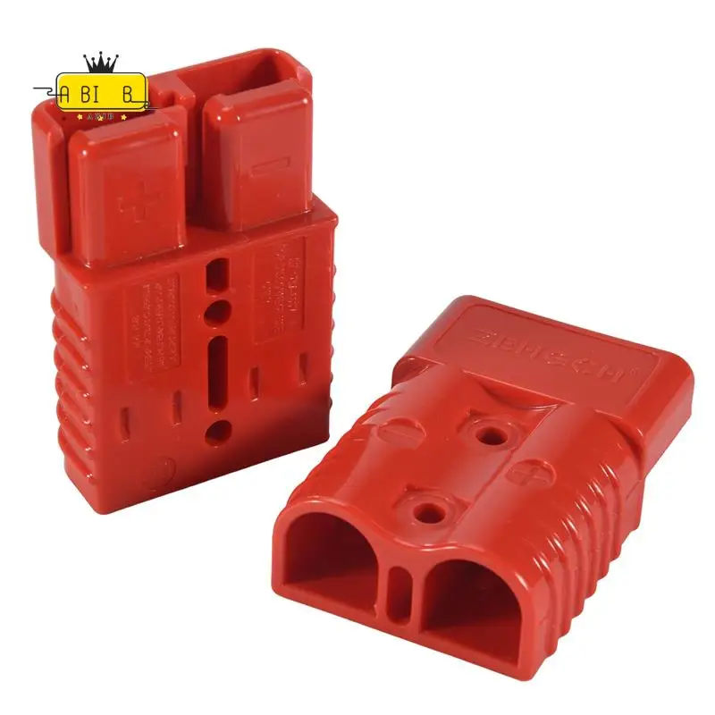 ABIB -2Pcs 175A 1/0 AWG Battery Power Connector Cable Quick Connect Disconnect Kit For Anderson Connector For Car ATV Winch