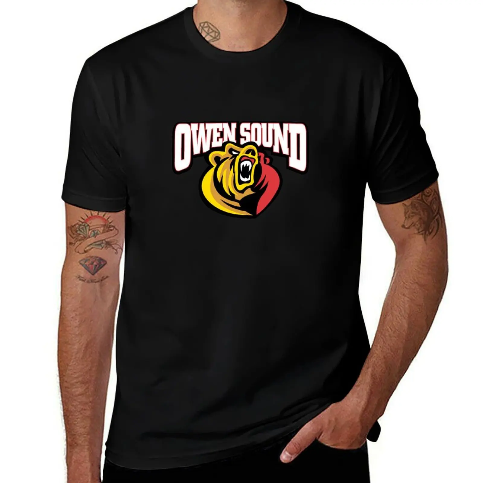 

Owen Sound Attack T-Shirt t shirt personalised anime tshirt man t shirt graphic T-Shirt