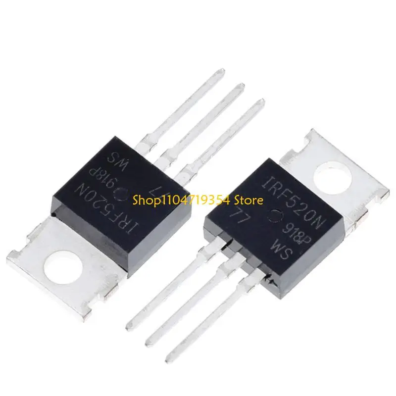 0XLD MOSFET Transistor Applicable for Power Amplifiers 33Amp 100V N-Channel Power TO-220 Transistors IRF540N Transistors