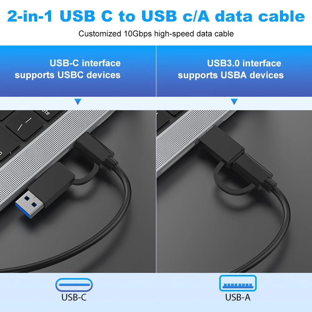 6 в 1 CFexpress Тип B/CF/XD/MS/SD/TF Многофункциональный адаптер-концентратор карт памяти 10 Гбит/с с кабелем для Windows XP OS