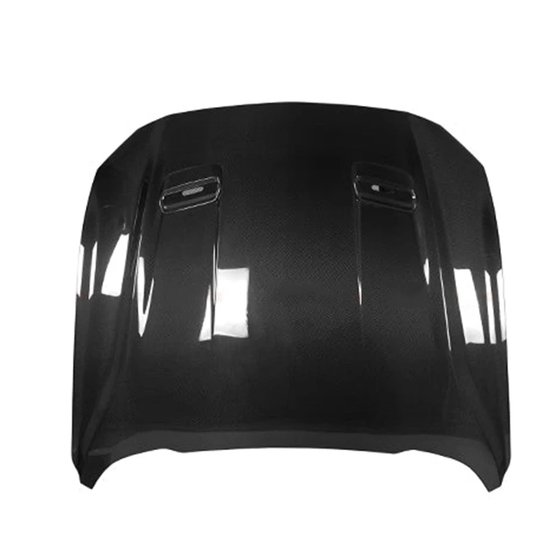 

OEM Style Forged Carbon Fiber Front Engine Bonnet Hood Vent for Ford Mustang 2015-2017 2018-2023