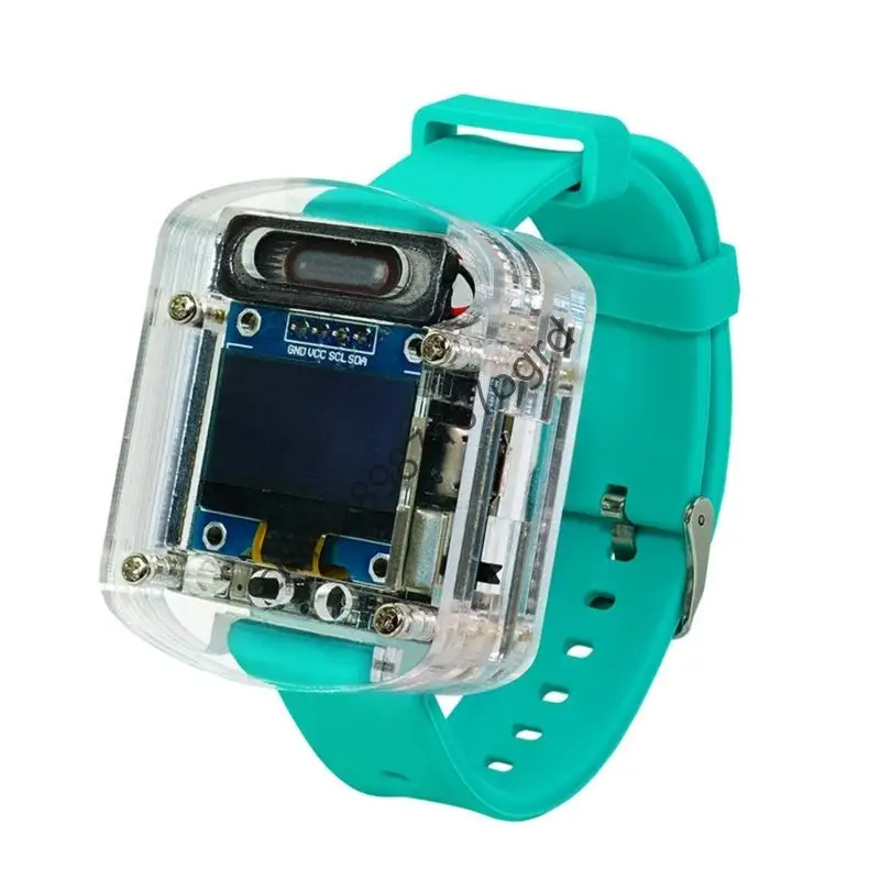 

Programmable AI Voice Control Watch Customizable Time Display Rechargeable DIY Electronics Hobbyist Project 634A