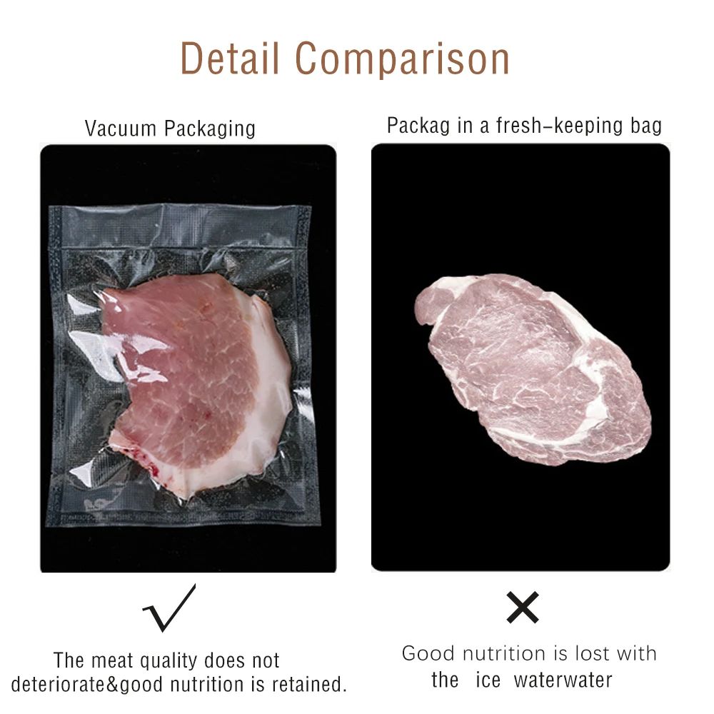 สูญญากาศเครื่องซีลสำหรับห้องครัวอาหารใหม่ Packer อาหาร Saver Commercial สูญญากาศปิดผนึกอาหาร