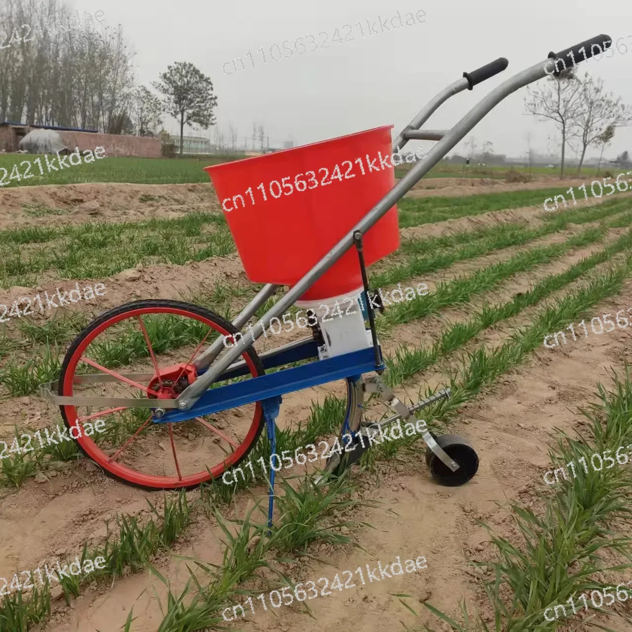 

Millet Farming Artifact, Hand-pushed Top-dressing Fertilizer Applicator Soybean, Corn, Grain, Wheat, Peanut, Alfalfa Grass