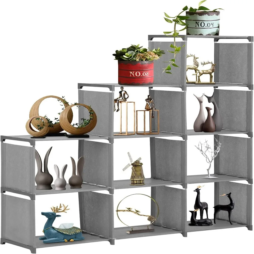 9 Cube Bookcase Shelving Display Shelf Storage Unit Organizer Office Home