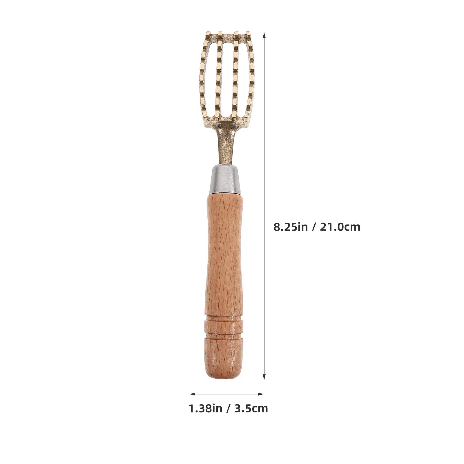 Japanese Style Brass Fish Scale Scraper Serrated Teeth Fast Cleaning Peeler Seafood Scale Remover Kitchen Fish Scaler Cleaner