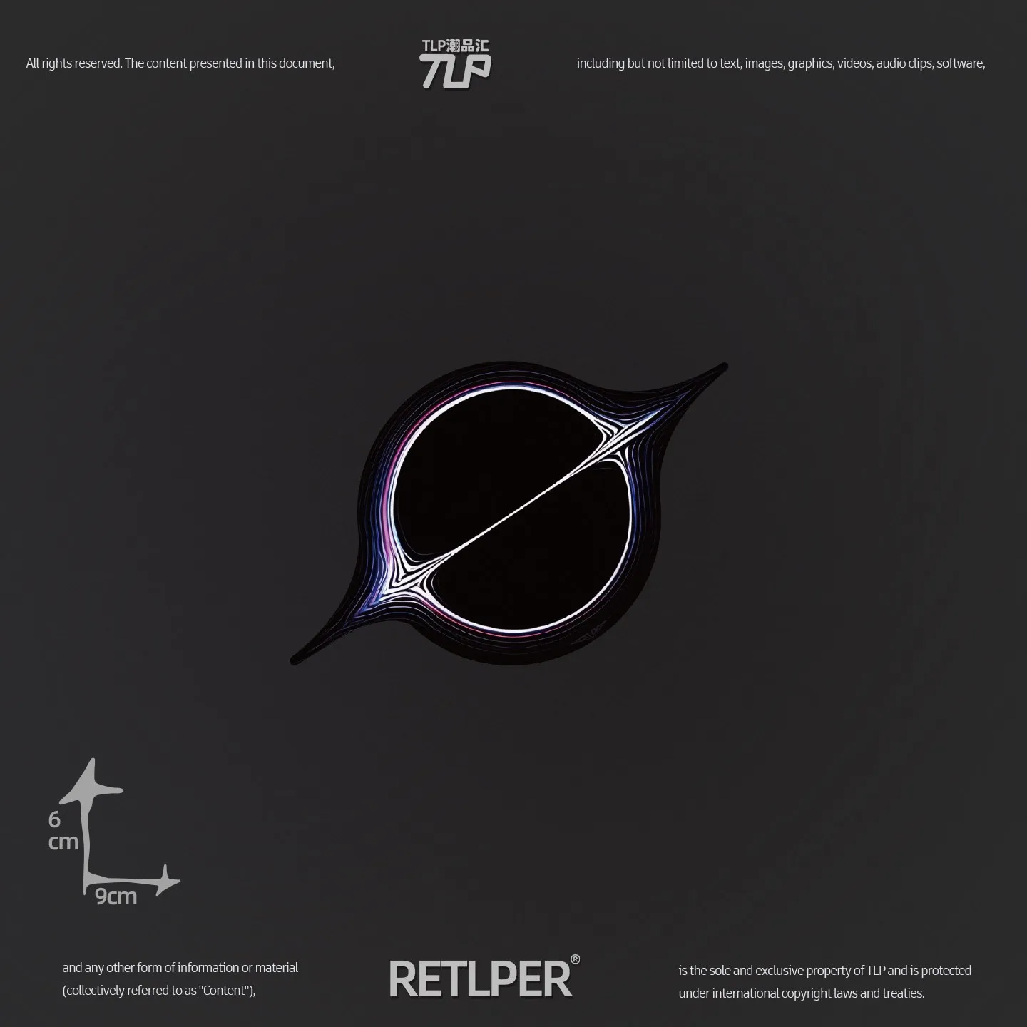 Retlper reflecterende autosticker originele Pulse Black Hole Gravitational Collapse Cosmic Wonders auto- en motorfiets platte sticker
