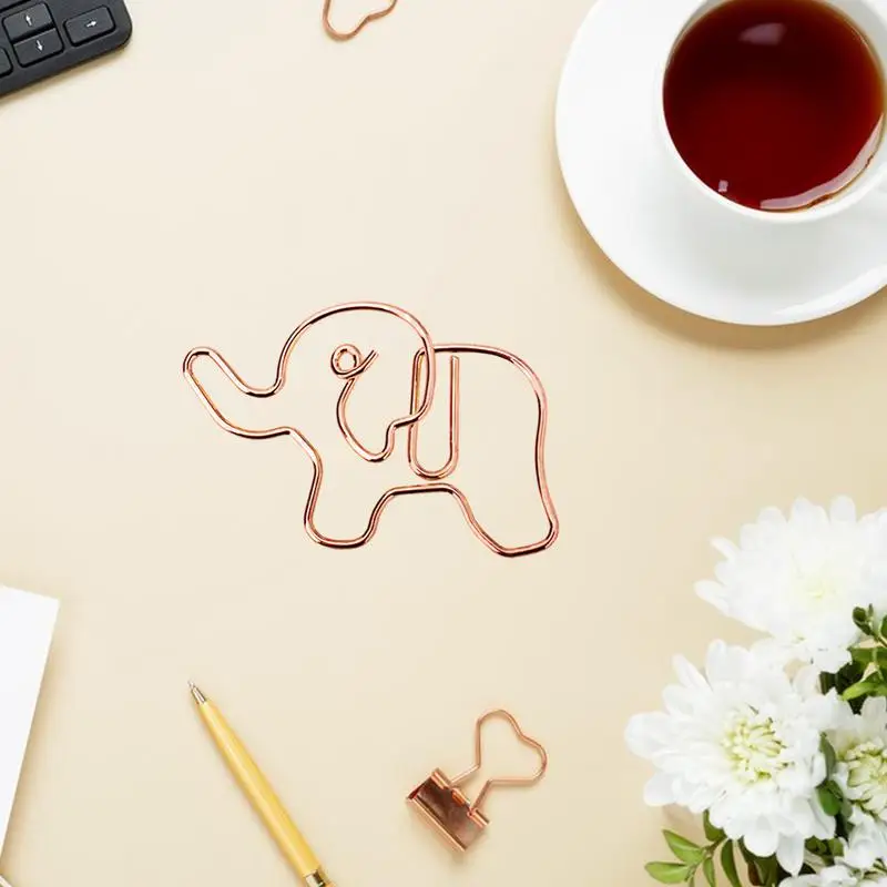 Clips For Paper Cute Shaped Bookmarks Planner Clips Animal Shaped Paper Clips Dog Paper Clips Decorative Binder Clips Gifts For