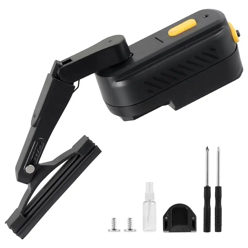 

A95E-Motorcycle Helmet Electric Wipers Windshield Wipers 1200Mah Full-Face Helmet Wipers