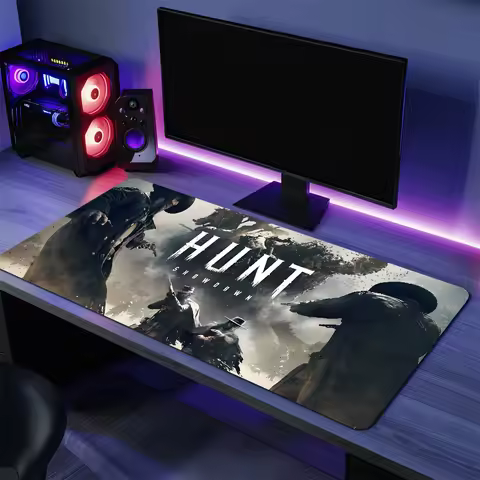Gamer H-hunt S-showdown Mouse Pad Keyboard Ergonomic Office Rubber PC Non-slip Anti-fray Home Custom Best Price Large Desk Mat