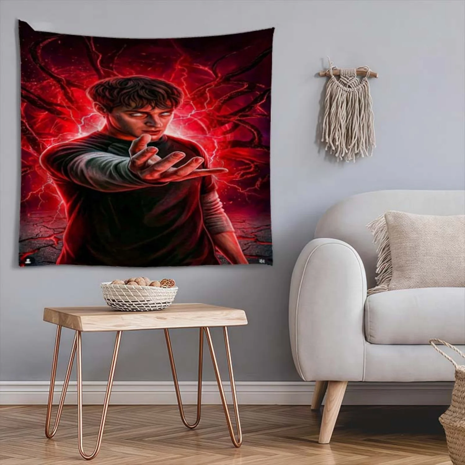 Wall Art Tapestry,Portable for Outdoor Cheering Suitable for Photo Backdrops,Dormitories,Bedrooms,Vintage,Bohemian