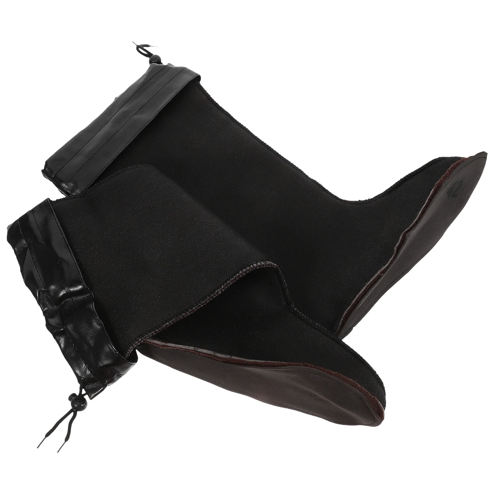 

1Pair Insulated Warm Boot Liners Thick Cozy Sock Inserts for Men Winter Rain Boot Cold Weather Protection Sock