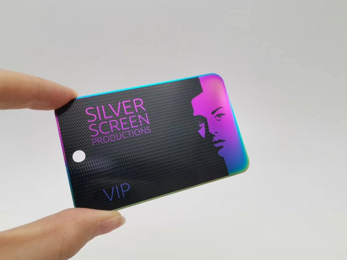 Customized query Professional Custom High Quality Brush Silver Stainless Steel Warranty Card With Stripe and Signature Panel