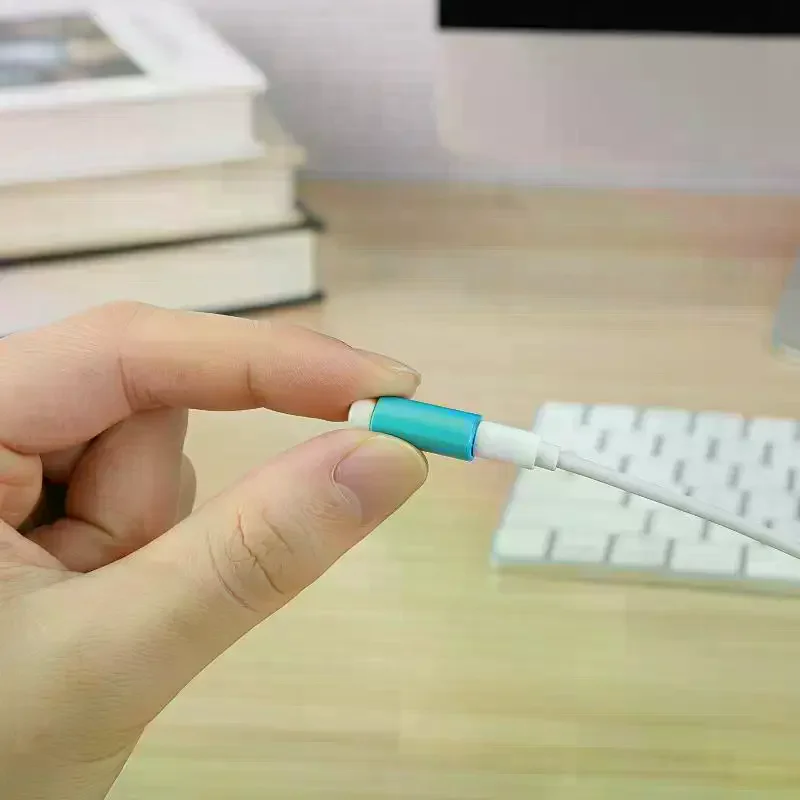 30pcs Data Cable Protectors, Charger Safety Clips, Anti-Bend And Bite-Resistant Charging Cable Covers
