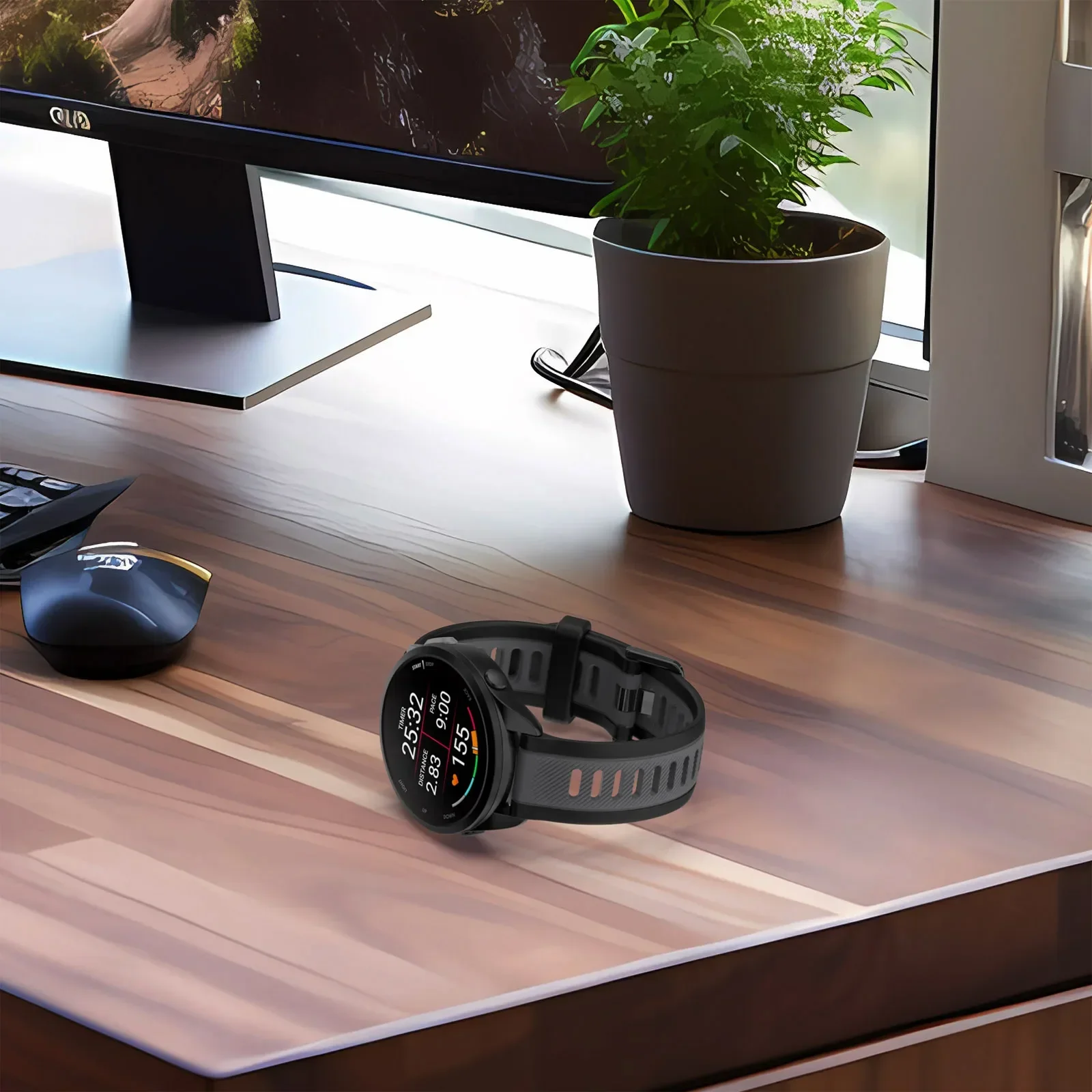 Ремешок 2 в 1 + чехол для Garmin Forerunner 165, чехол для умных часов, мягкий спортивный браслет, сменные аксессуары