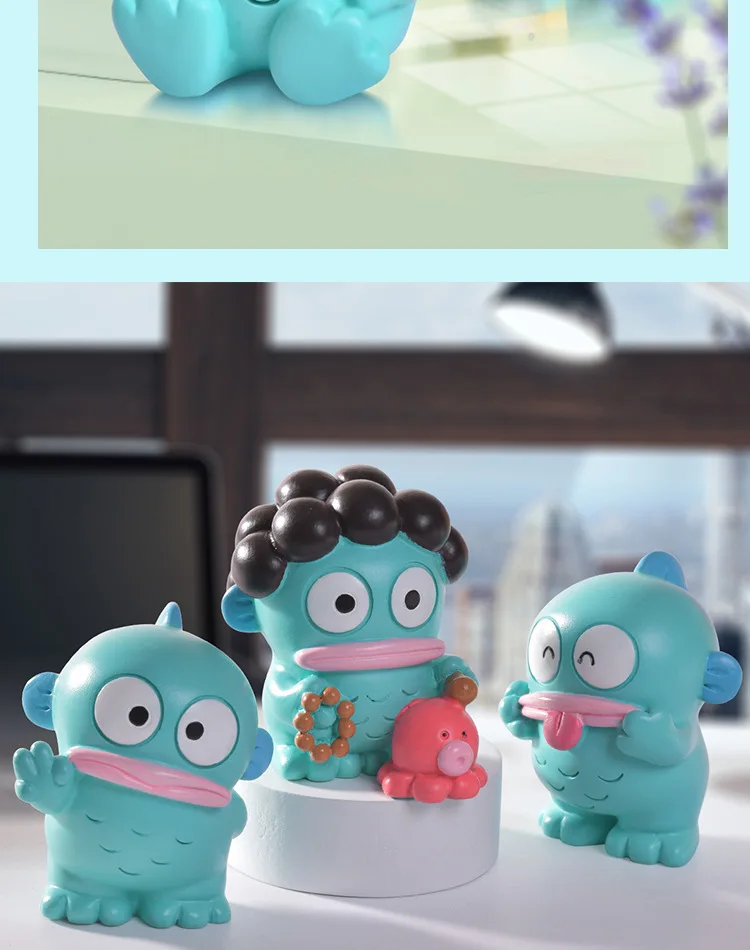 Hangyodon Niedliche Blind Box Meerjungfrau Großmaul-Fisch Anime-Figur Desktop-Dekoration Überraschungsgeschenk für Schüler Mystery Box Großhandel – Detail 10