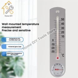 Wall Hanging Thermometer for Indoor Outdoor Home Garden Planting Humidity Meter Temperature Monitor Measurement Tool