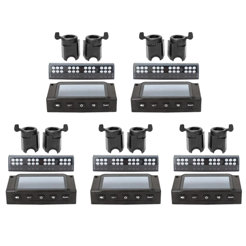 

ABLB-5X LCD Monitor Cover For KUGOO S1 S2 S3 8-Inch Scooter With Accelerator Brake Handle LED Lamp Cover