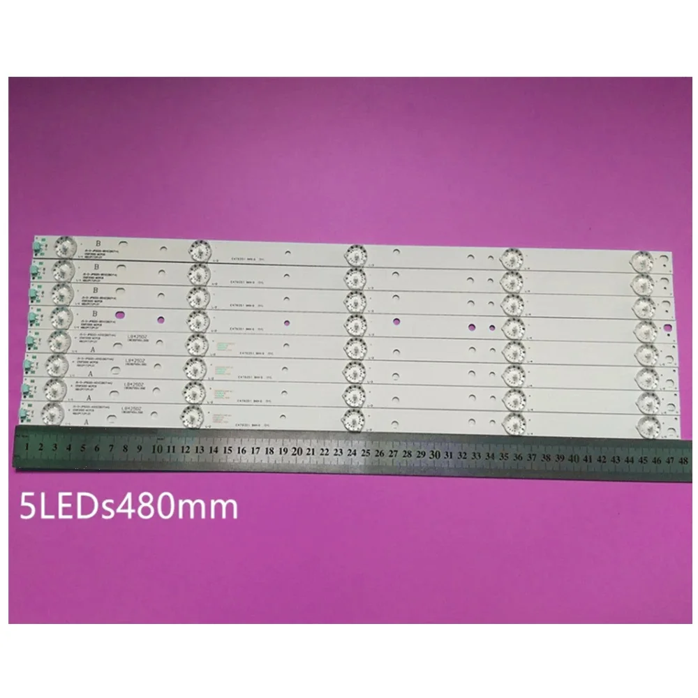 TV's LED Lamp Bars JS-D-JP5020-A51EC(60714A) Backlight Strips JS-D-JP5020-B51EC(60714B) E50F2000 Kits Bands MS-L0967-L/R Matrix