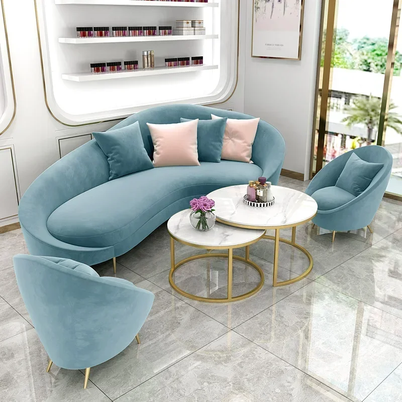 

ZLuxury Living Room Sofa Minimalist Modern Relaxing Corner Sofa Armchair Bedroom Sofas Modernos Para Sala Lounge Furniture SetZ