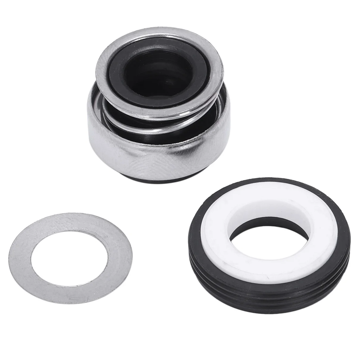 Uszczelnienie mechaniczne pompy ABQR 12mm sprężyną spiralną gumową 301-12
