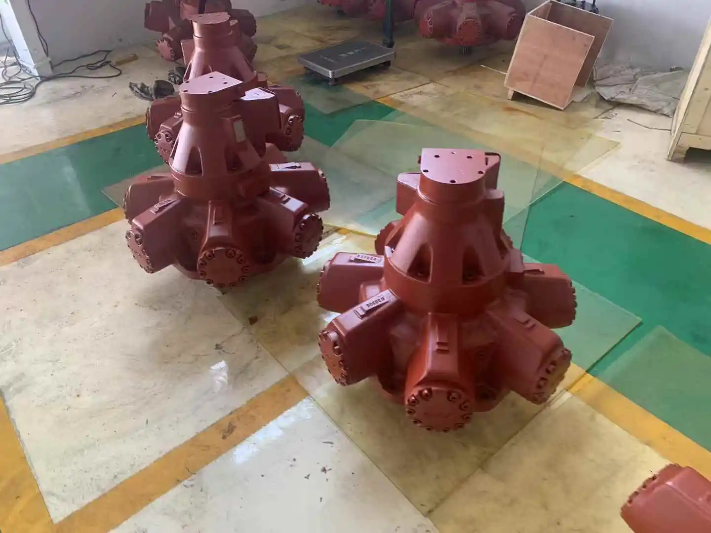 محرك هيدروليكي سريع HMC 270 مزدوج