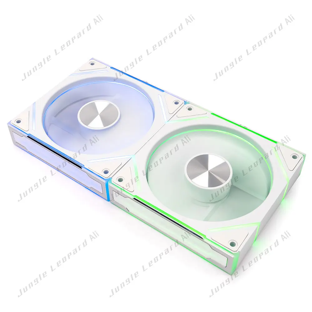 Jungle Leopard AstroV2 PC Case Fan 120mm 5V 3Pin ARGB Cyclic Mirror Light Effect Lian PWM 800 to 1850RPM Cooling Fan Li