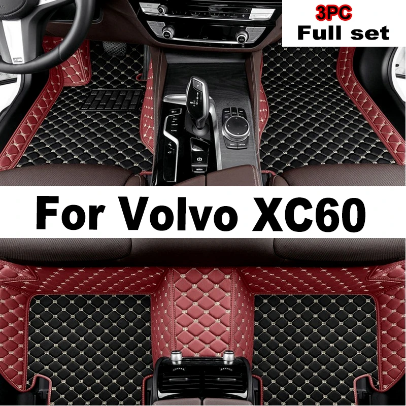 

Car Floor Mats For Volvo XC60 2018 2019 2020 2021 2022 Custom Auto Foot Pads Automobile Carpet Cover Interior Accessories