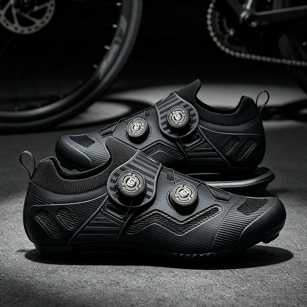 サイクリングシューズ更新モデル MTB バイク男性レーシング - Women Shoes Model のレビューと価格