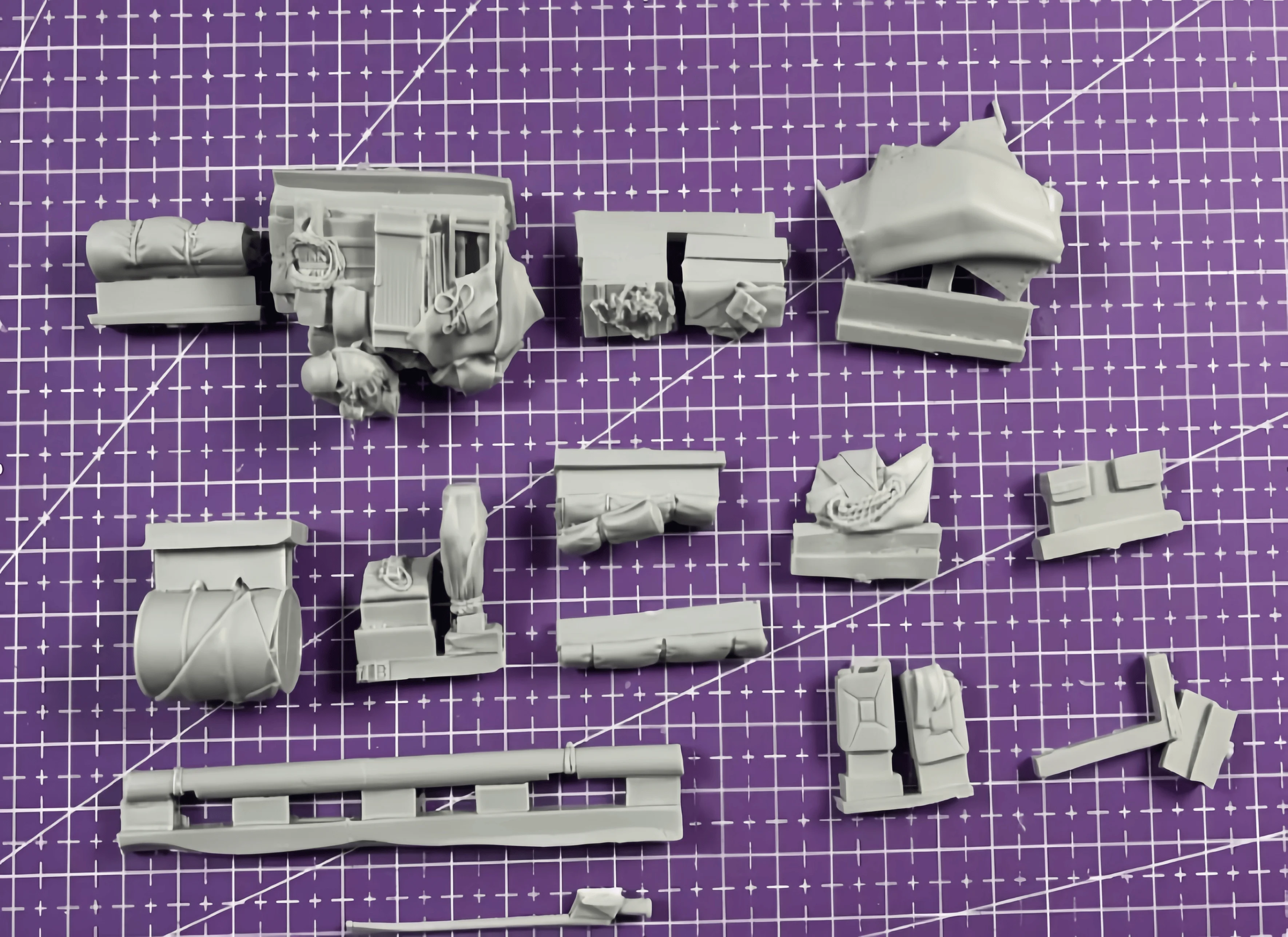 

Набор для сборки модели из литой смолы 1/35, GK, модификация танка Cheetah из смолы, неокрашенный