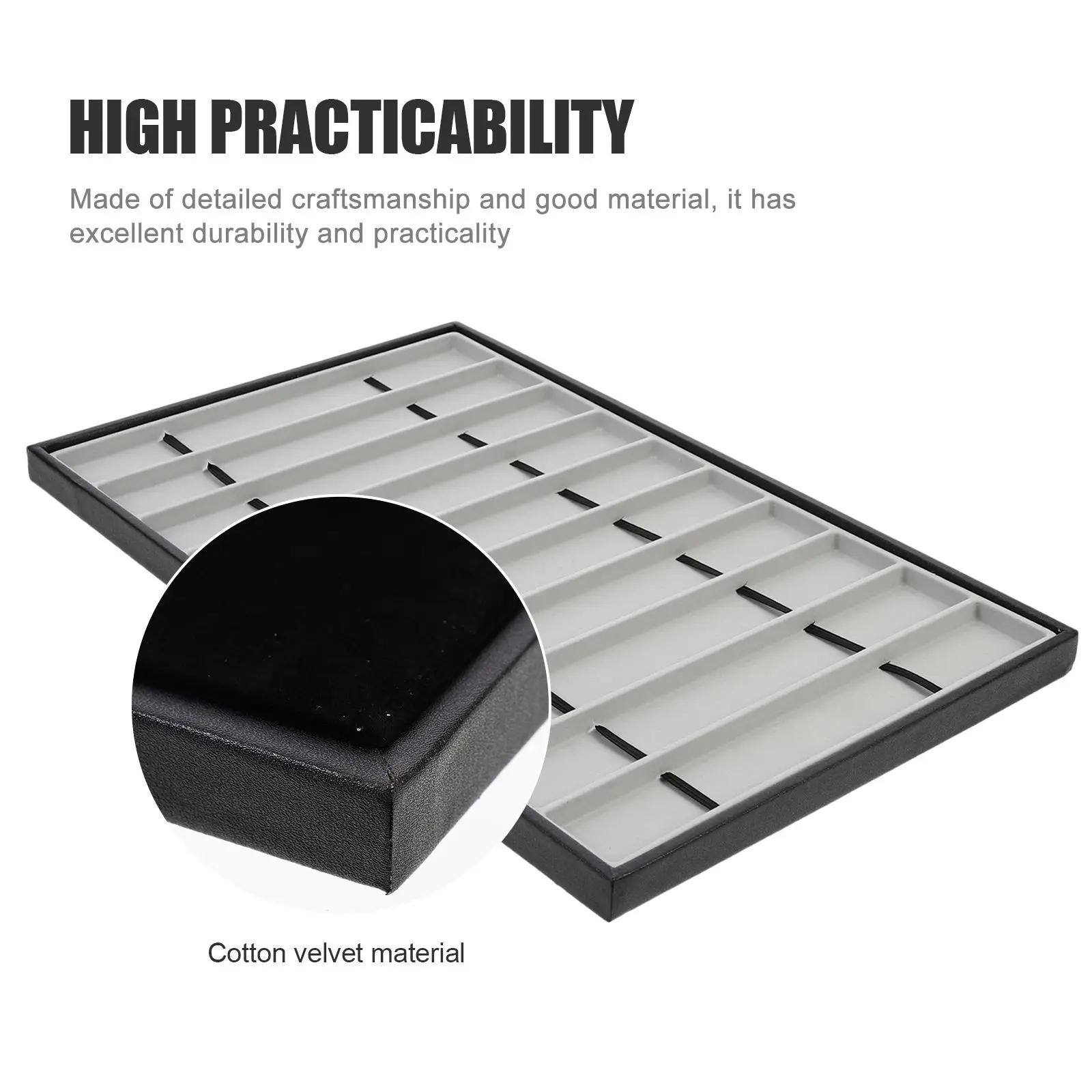 Watch B Velvet Wood Watchb Tray ganizer Storage Watch B Storage Box for Bracelet Collection Jewelry Display St